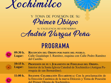 Erección Canónica de la Diócesis de Xochimilco